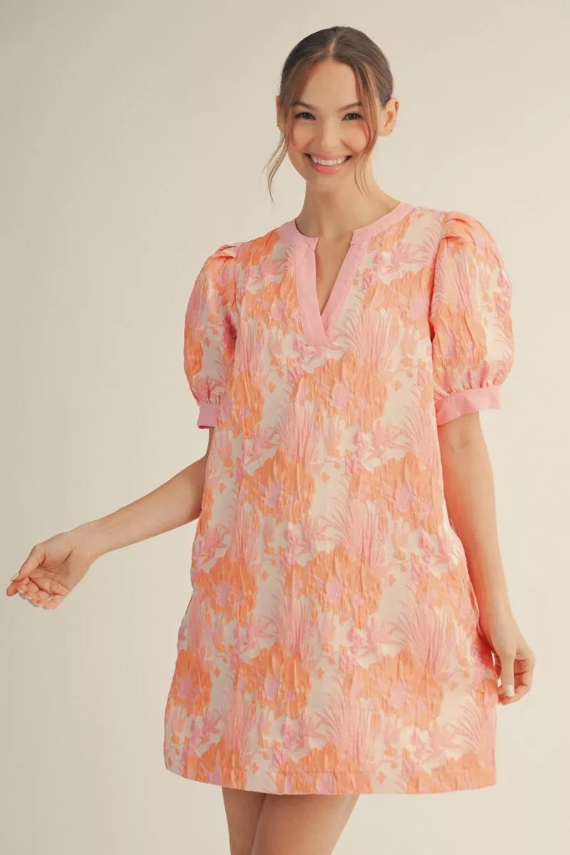 The Amalfi Jacquard Dress