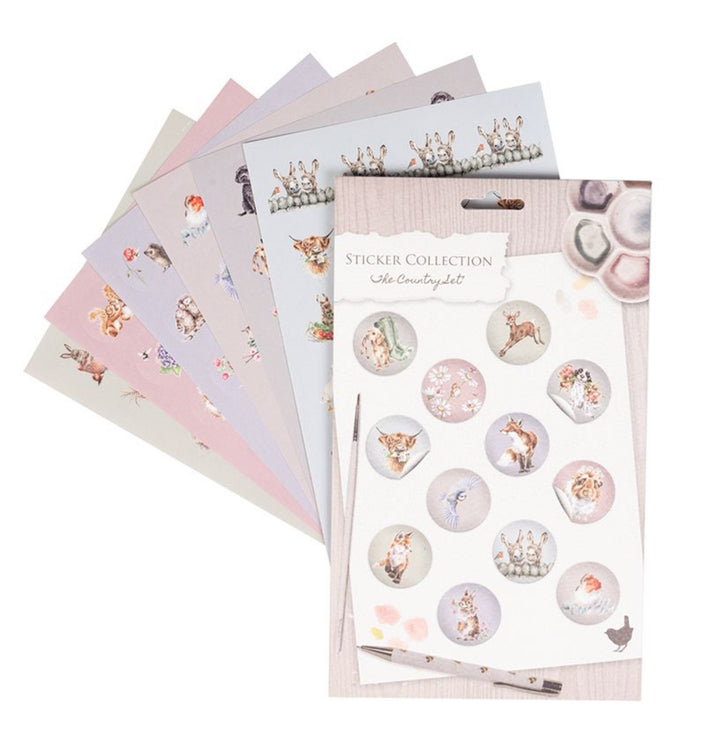 The Country Sticker Set