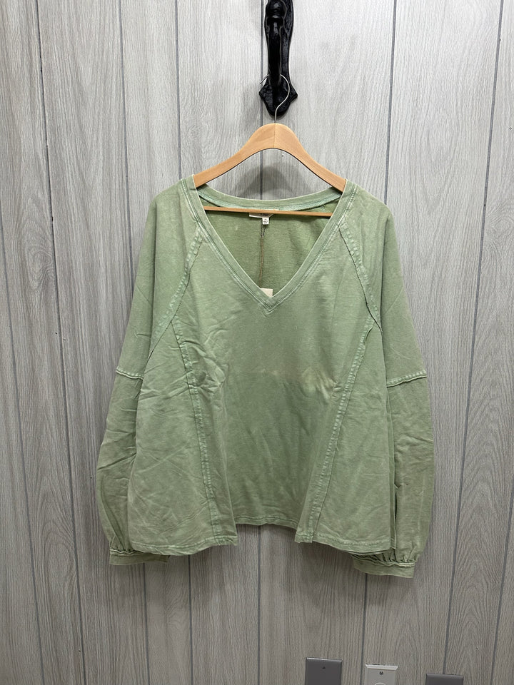 Sage Mineral Washed Sweater