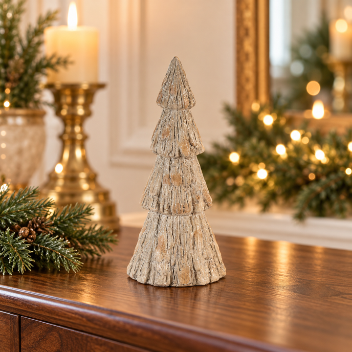 Woodland Glow Terra Cotta Christmas Trees – Three Sizes