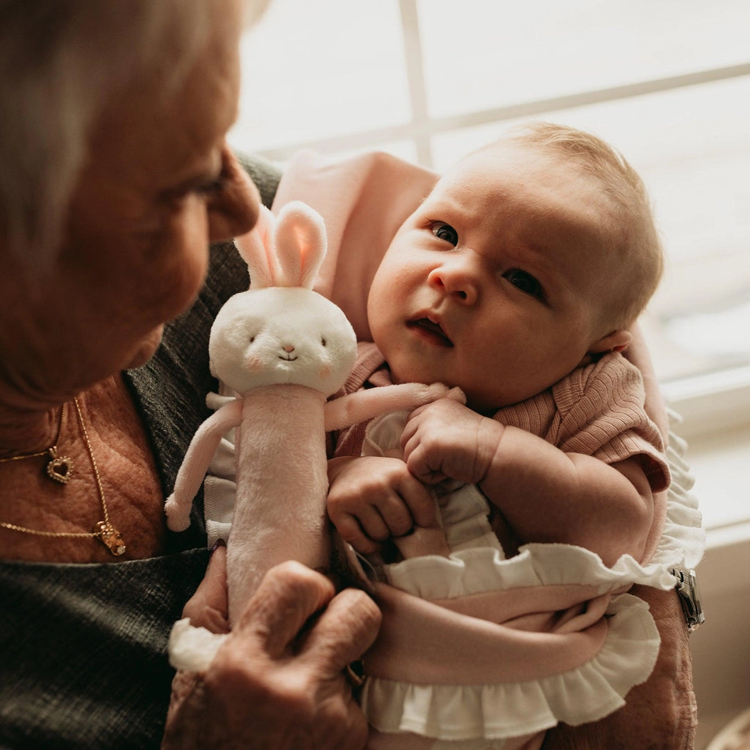 Friendly Chime Bunny Rattle