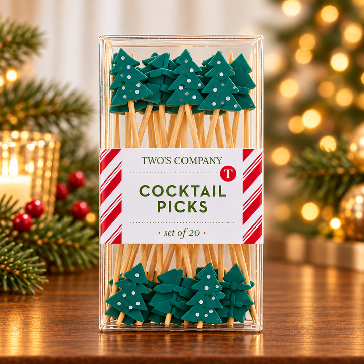Holiday Cheers Christmas Cocktail Picks – Five Festive Styles