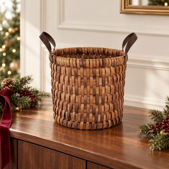 Heritage Woven Wood Baskets