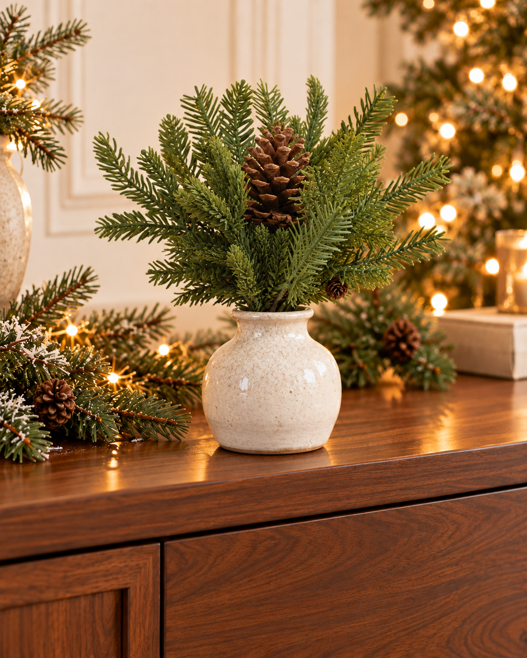 Woodland Fir & Pinecone Bundle — 16"
