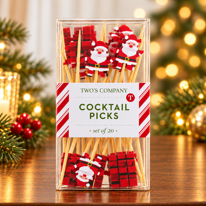Holiday Cheers Christmas Cocktail Picks – Five Festive Styles