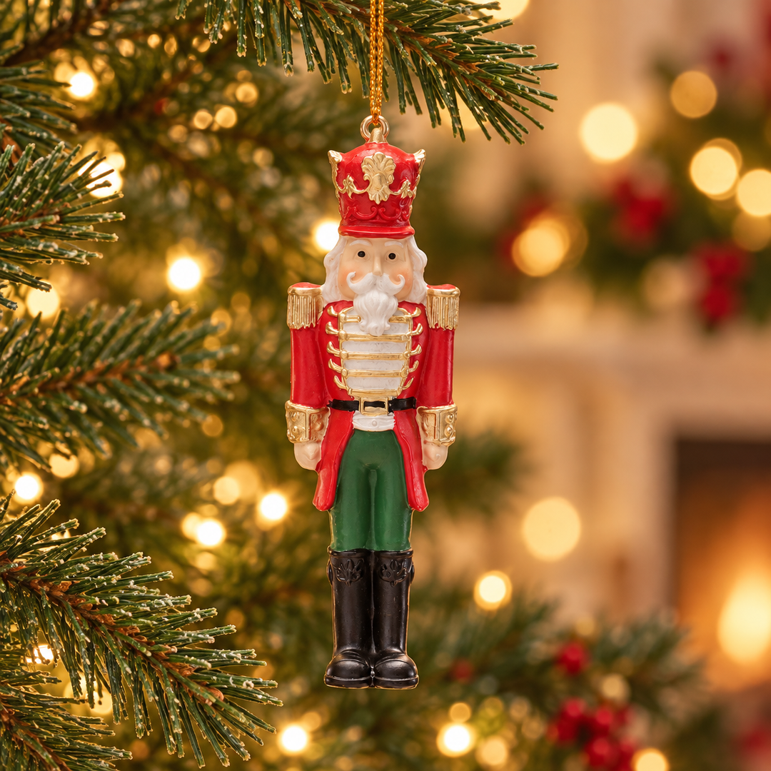 Christmas Parade Soldier Ornaments – Red &amp; Green