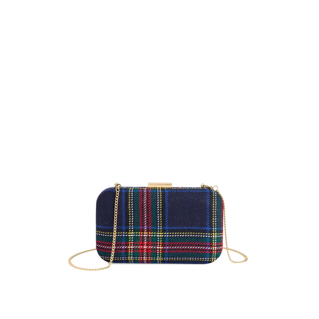 Tartan Holiday Plaid Clutch