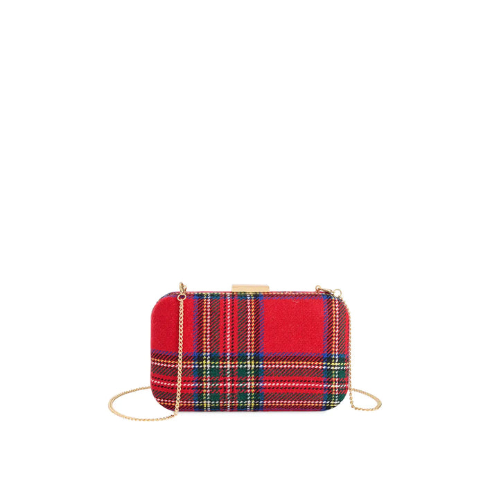 Tartan Holiday Plaid Clutch