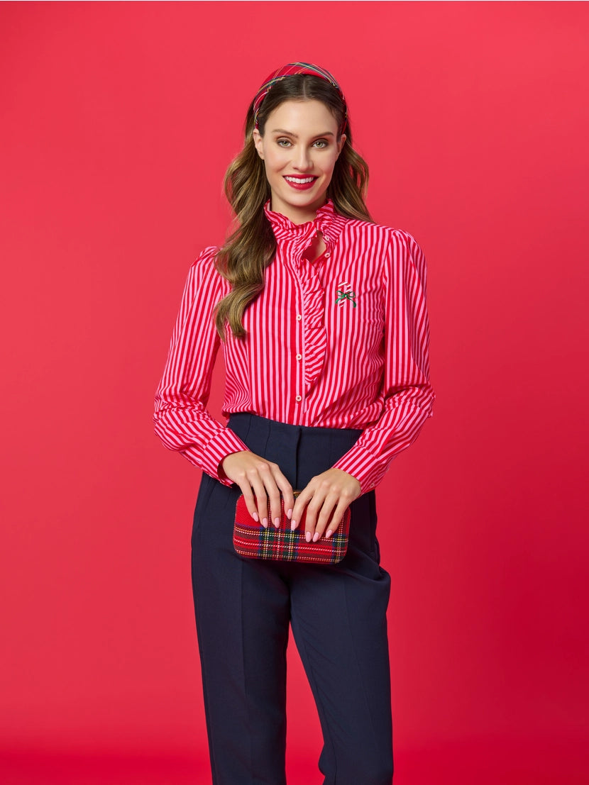 Tartan Holiday Plaid Clutch