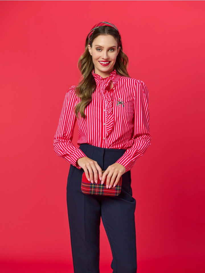 Tartan Holiday Plaid Clutch