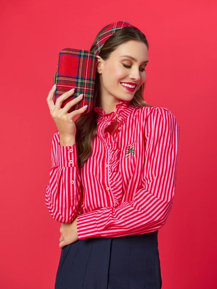 Tartan Holiday Plaid Clutch