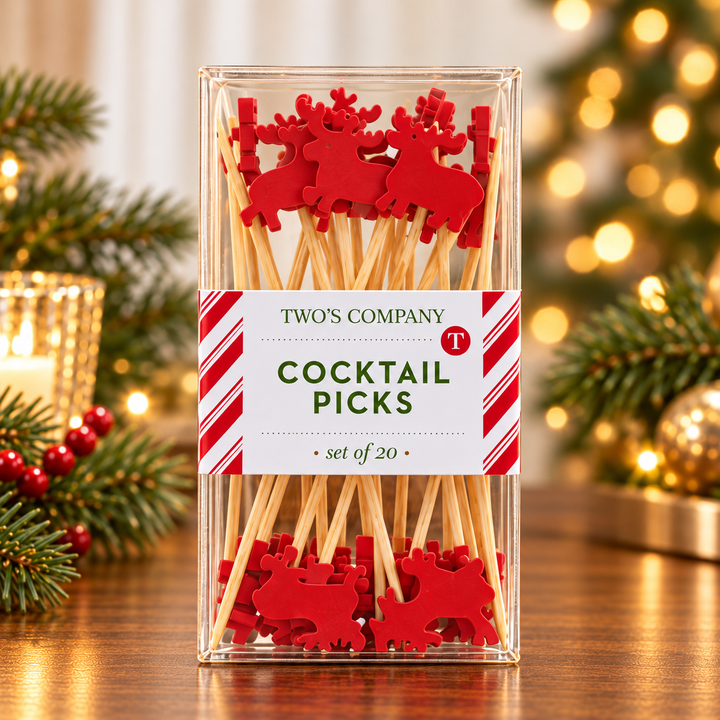 Holiday Cheers Christmas Cocktail Picks – Five Festive Styles