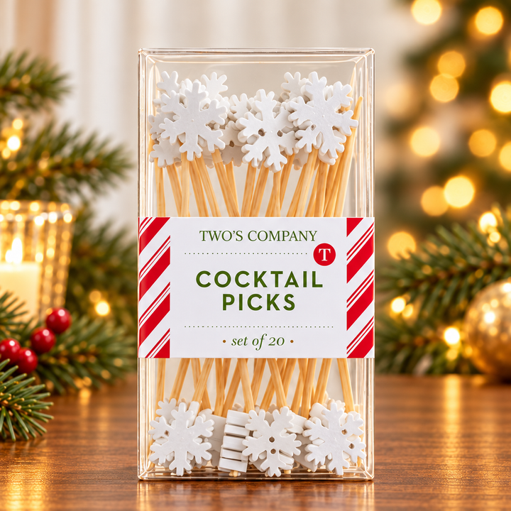Holiday Cheers Christmas Cocktail Picks – Five Festive Styles