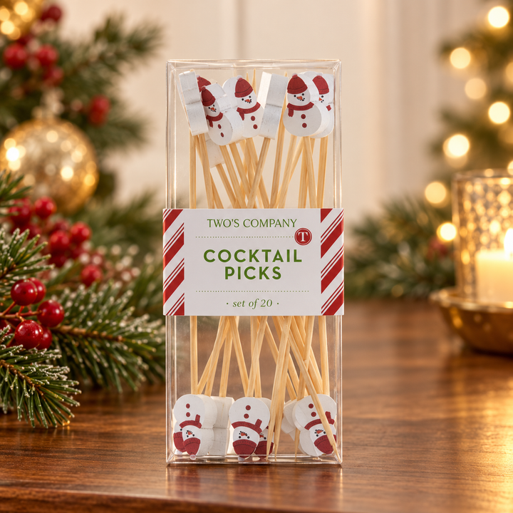 Holiday Cheers Christmas Cocktail Picks – Five Festive Styles
