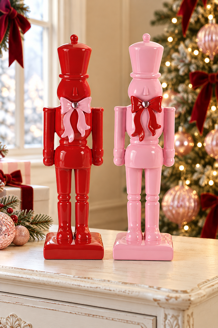 Sugarplum Christmas Soldier with Jeweled Bow – 10″
