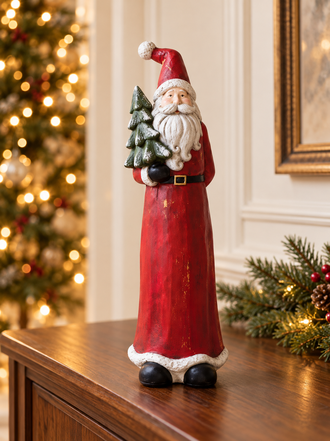 Noelwood Resin Santas