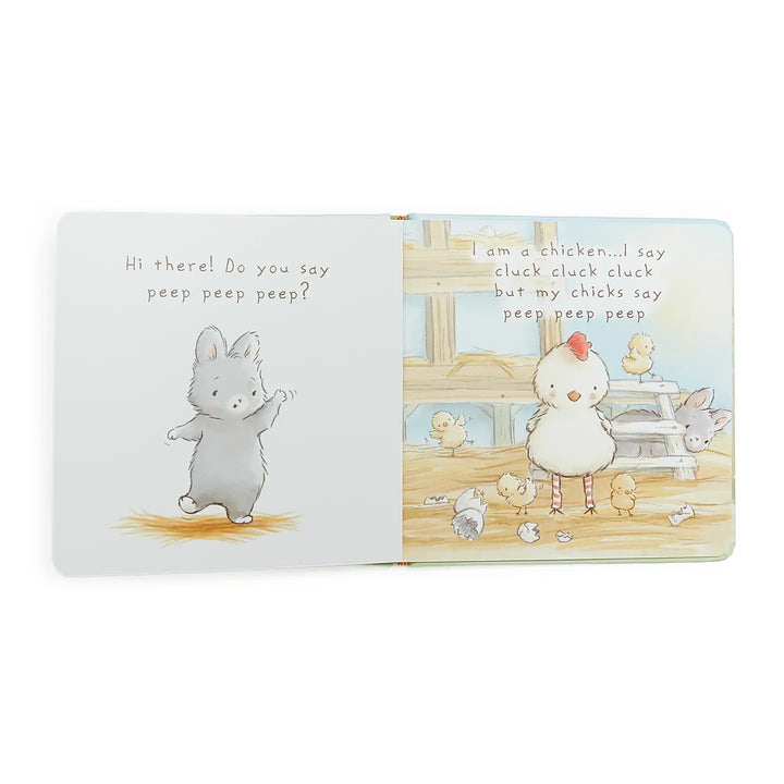 Who Says Peep Peep Peep? Board Book
