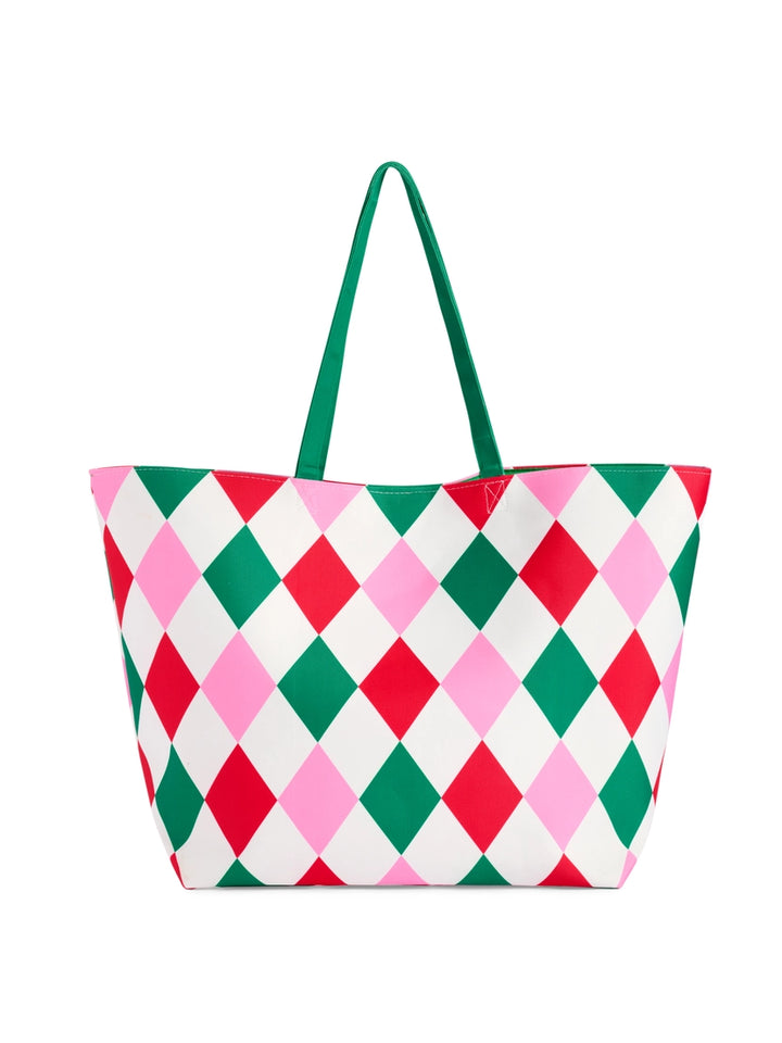 Merry & Bright Holiday Weekender Tote