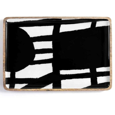 Black & White Art Tray