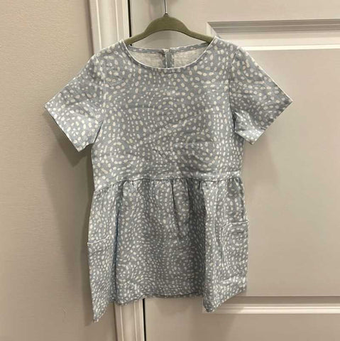 Blue Polka Dot Dress - Little One