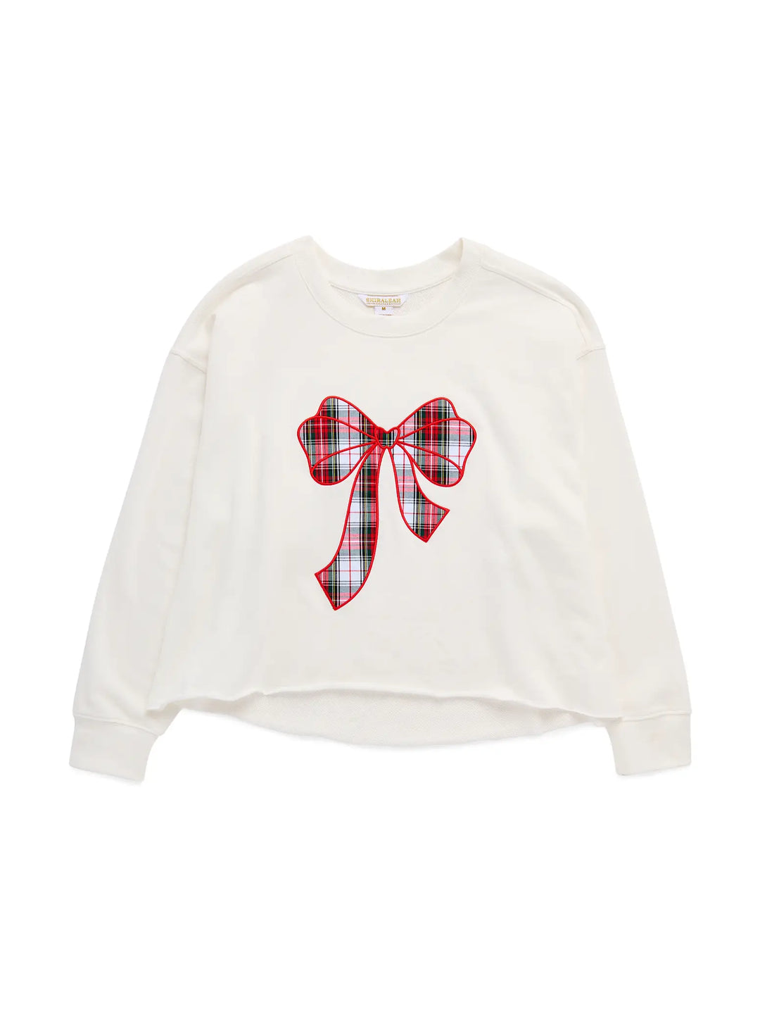 Tartan Bow Lounge Sweatshirt