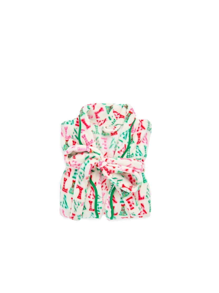 Fa La La Holiday Plush Robe