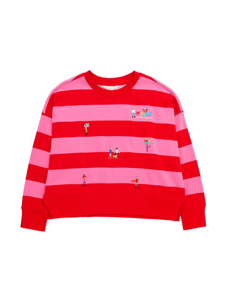 Gifting Season Embroidered Sweatshirt