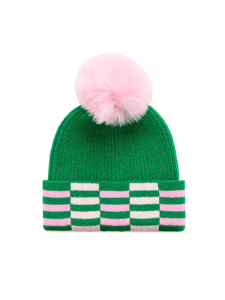 Merry & Bright Pom Beanie
