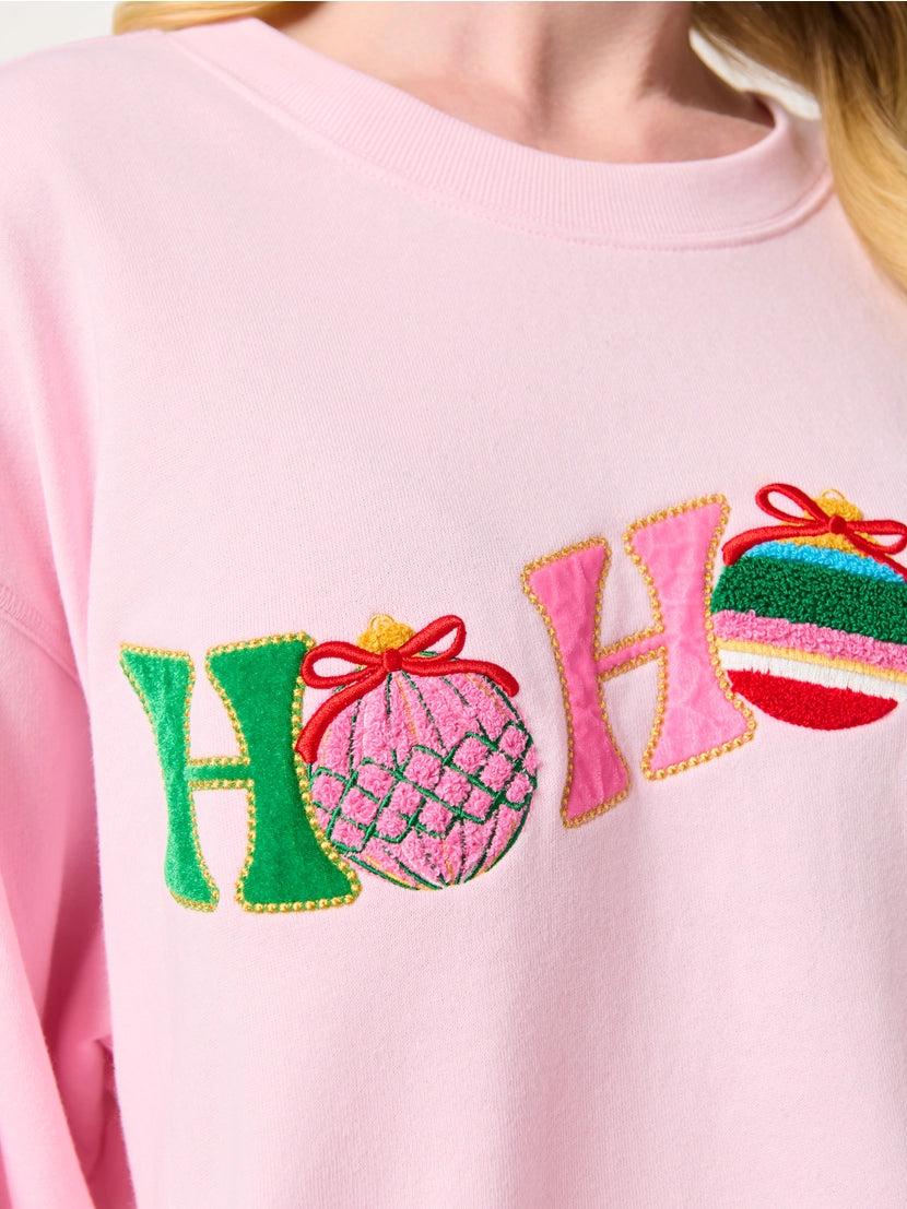 Ho Ho Ho Ornament Sweatshirt