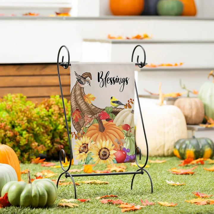 Autumn Blessings Garden Flag