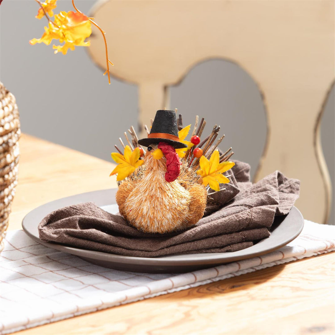 Harvest Pilgrim Turkey Tabletop Décor