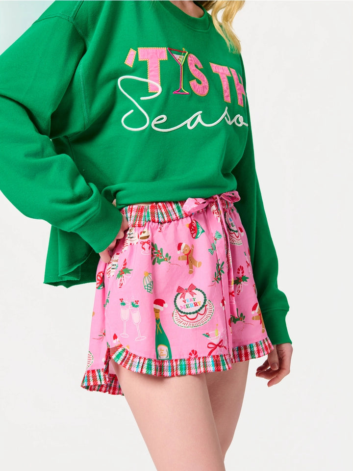 Very Merry Holiday Sleep Shorts