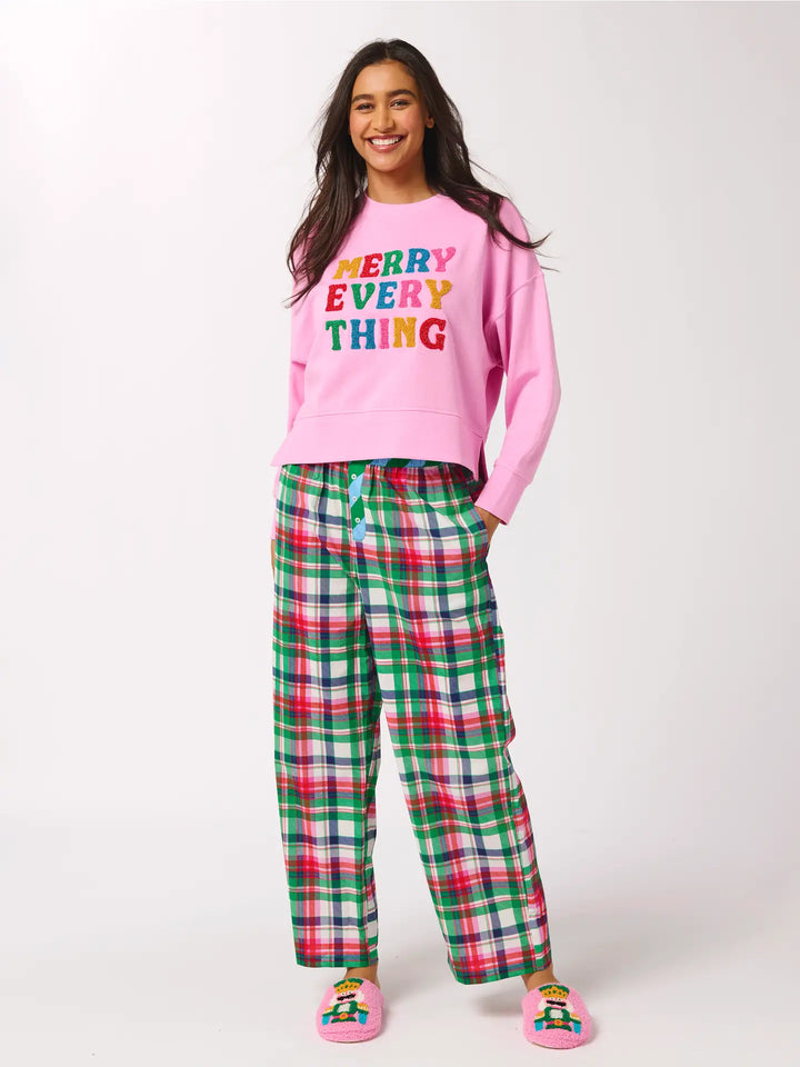 Merry Plaid Lounge Pants