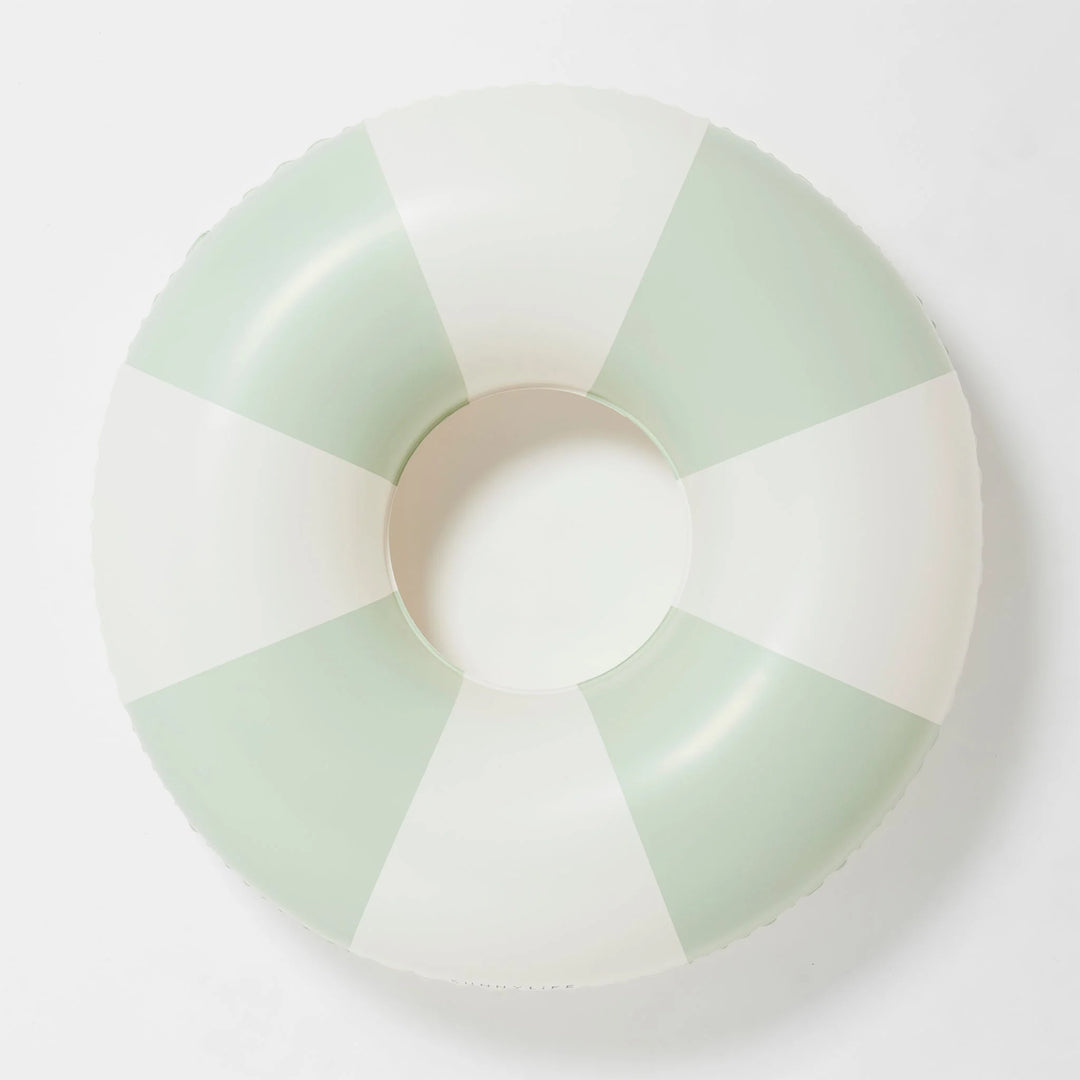 Sage Stripe Pool Ring