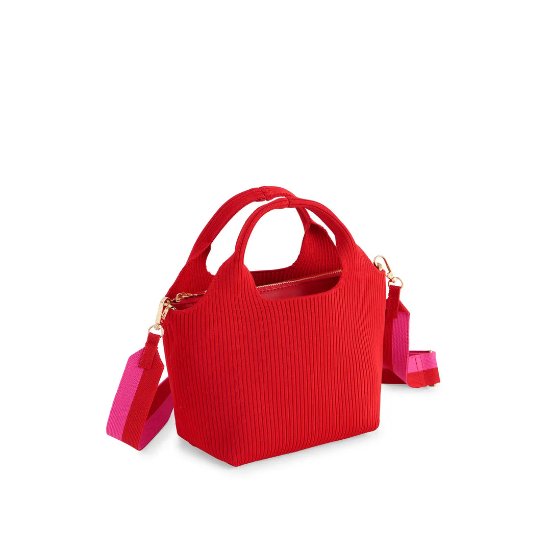 Ruby Pop Colorblock Tote