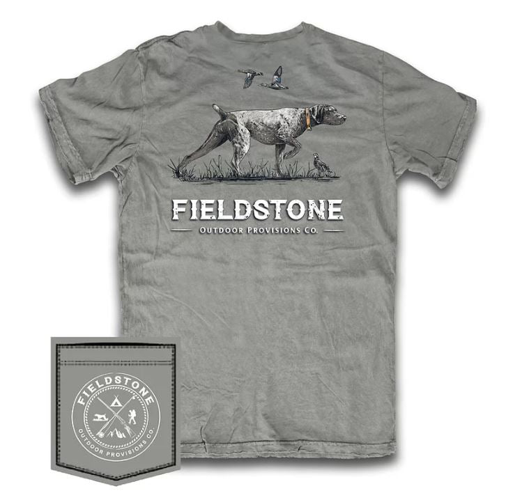 Gray Pointer Tee