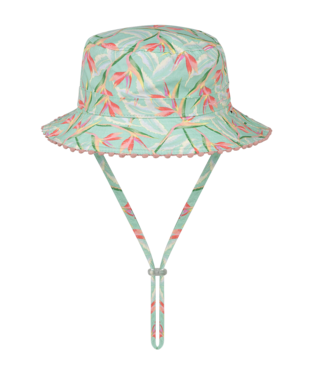 Mint Floral Hat - Toddlers