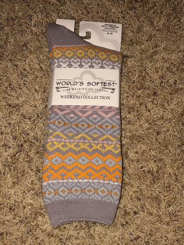 Women’s World’s Softest Socks - Mid-Calf Socks (Multiple Colors Available)