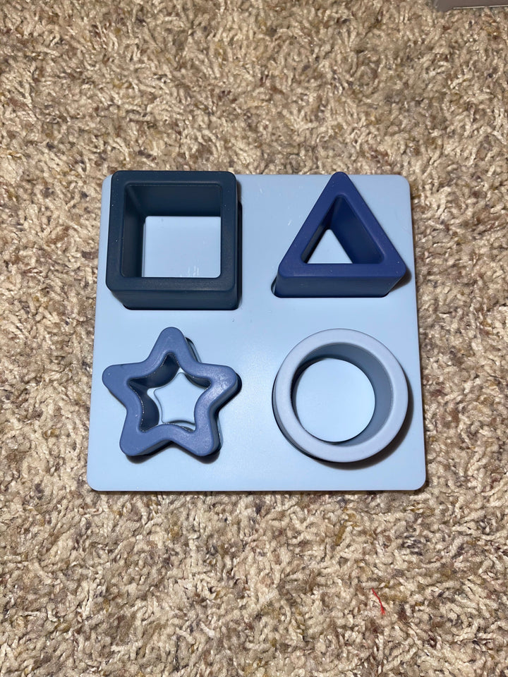 Silicone Shape Match Puzzle