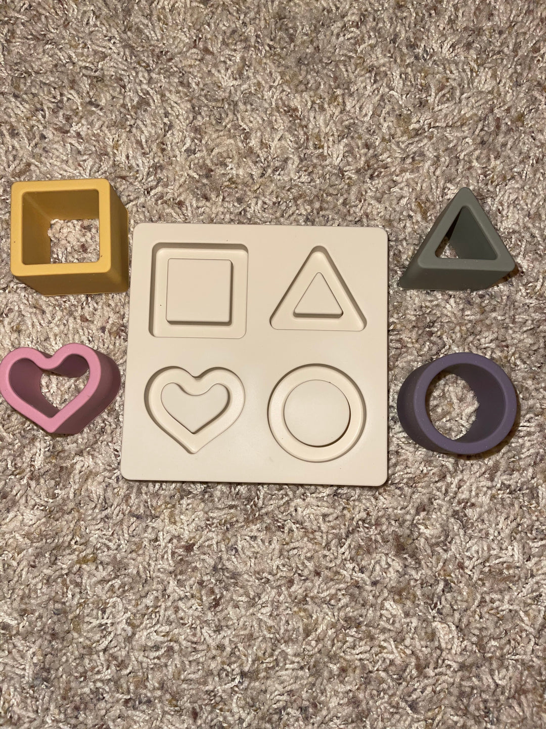 Silicone Shape Match Puzzle