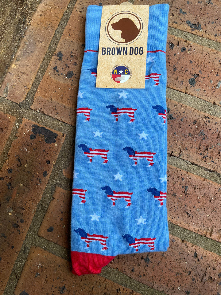 Red, White, & Boykin Socks