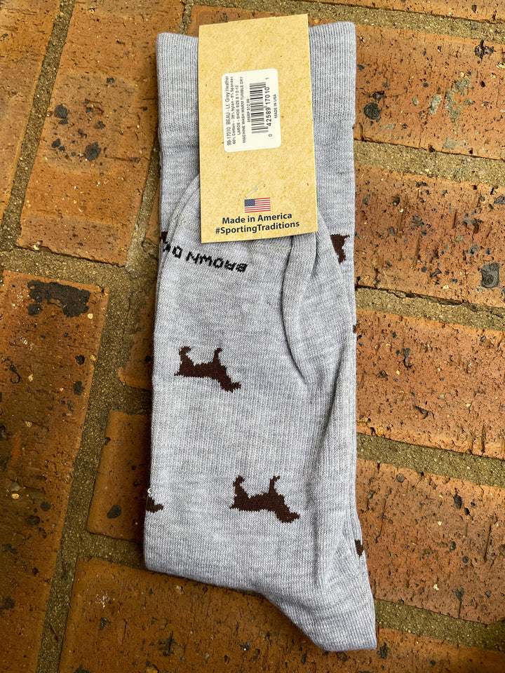Gray Boykin Socks