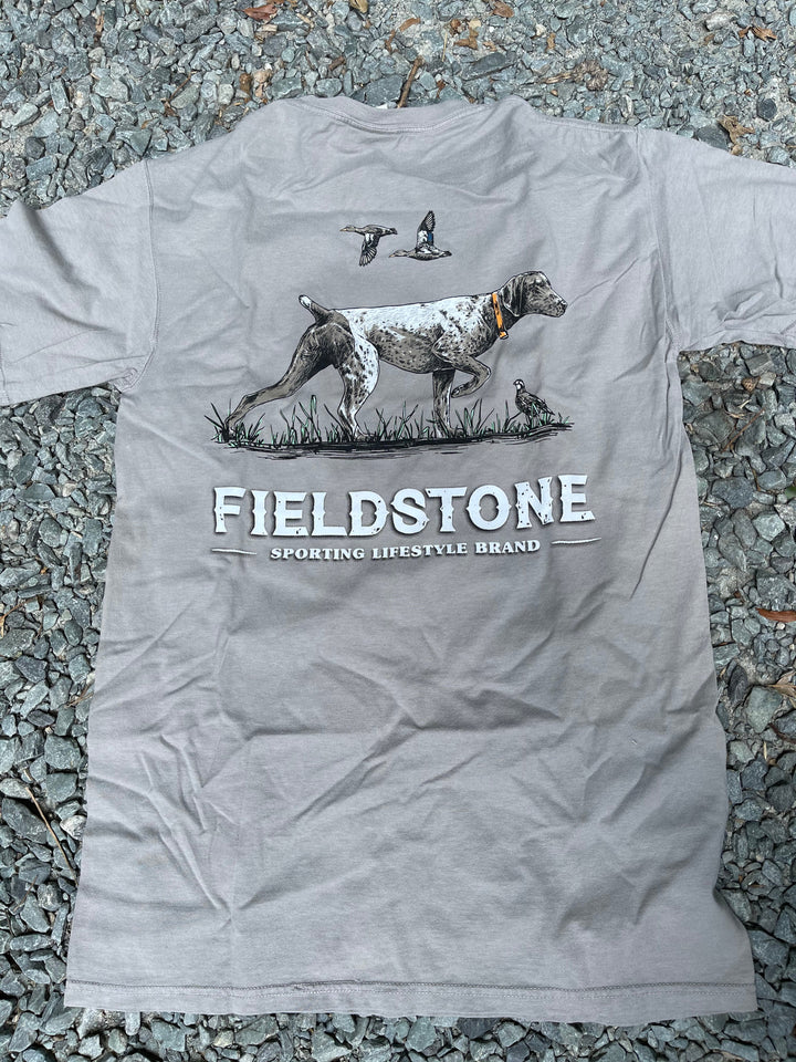 Gray Pointer Tee