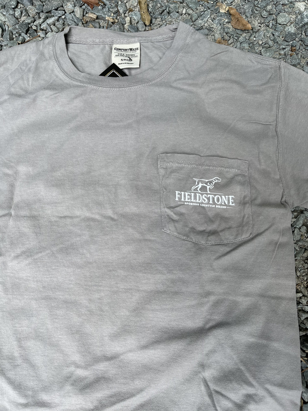 Gray Pointer Tee
