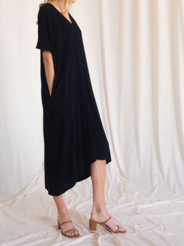 Macy's black maxi dress best sale