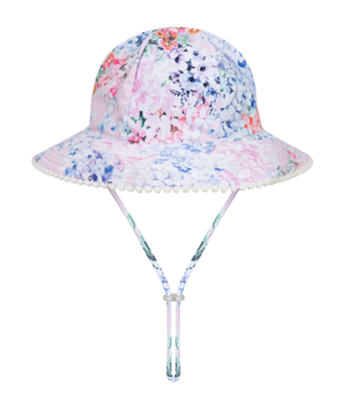 Pink Floral Hat - Baby & Kid