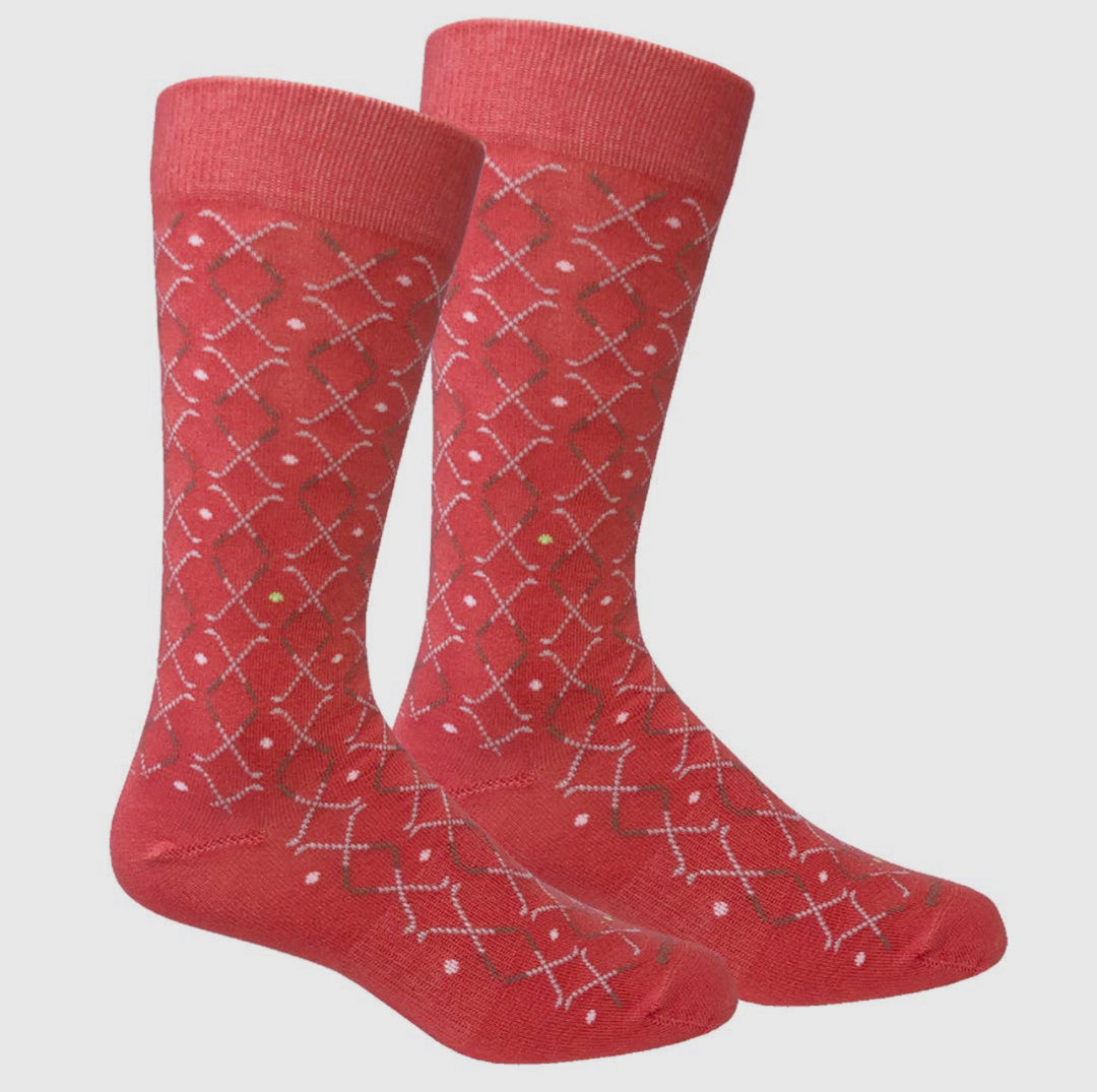 Golf Socks - Coral