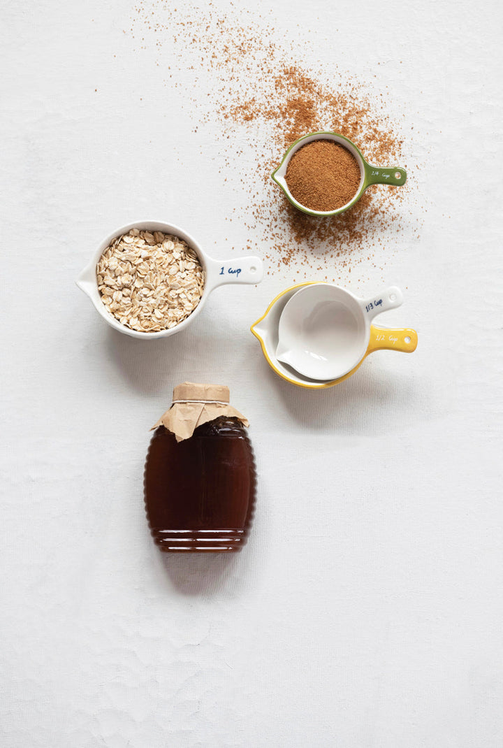Hand Painted Measuring Cups (Set of 4)