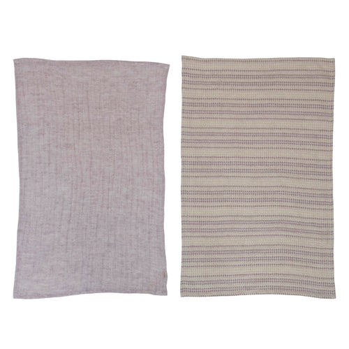 Cotton Weave Tea Towel - 2 Colors