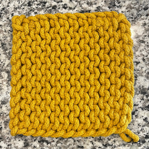 Crochet Hot Pad (Multiple Colors Available)